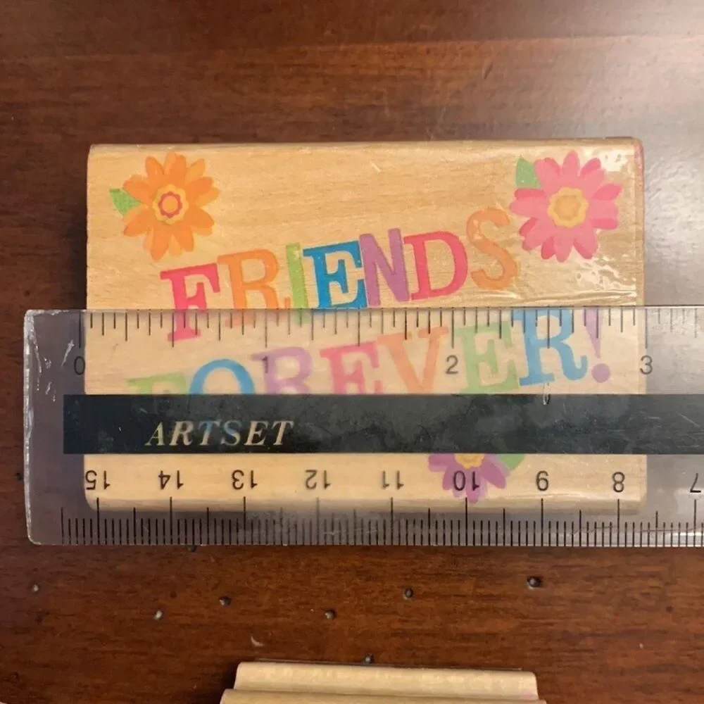 Unbranded Rubber Stamp Collection Friends Forever
